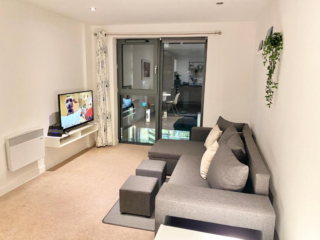 Stylish Manchester city centre apartment 2 bedroom with free parking