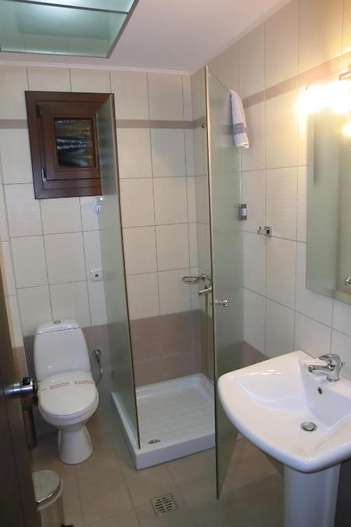Łazienka w obiekcie Iberis Hotel