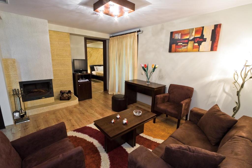 Część wypoczynkowa w obiekcie Iberis Hotel
