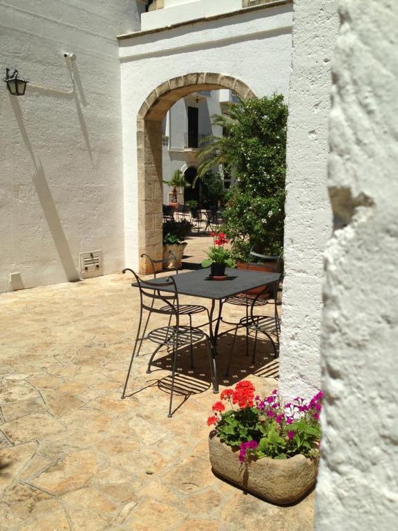 Patio nebo venkovní prostory v ubytování Masseria Don Sante
