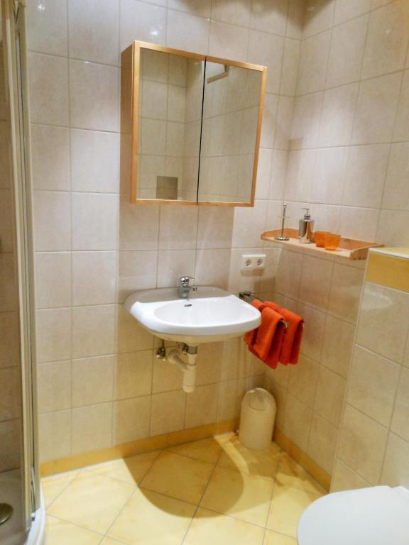 Koupelna v ubytování Appartement Ramona