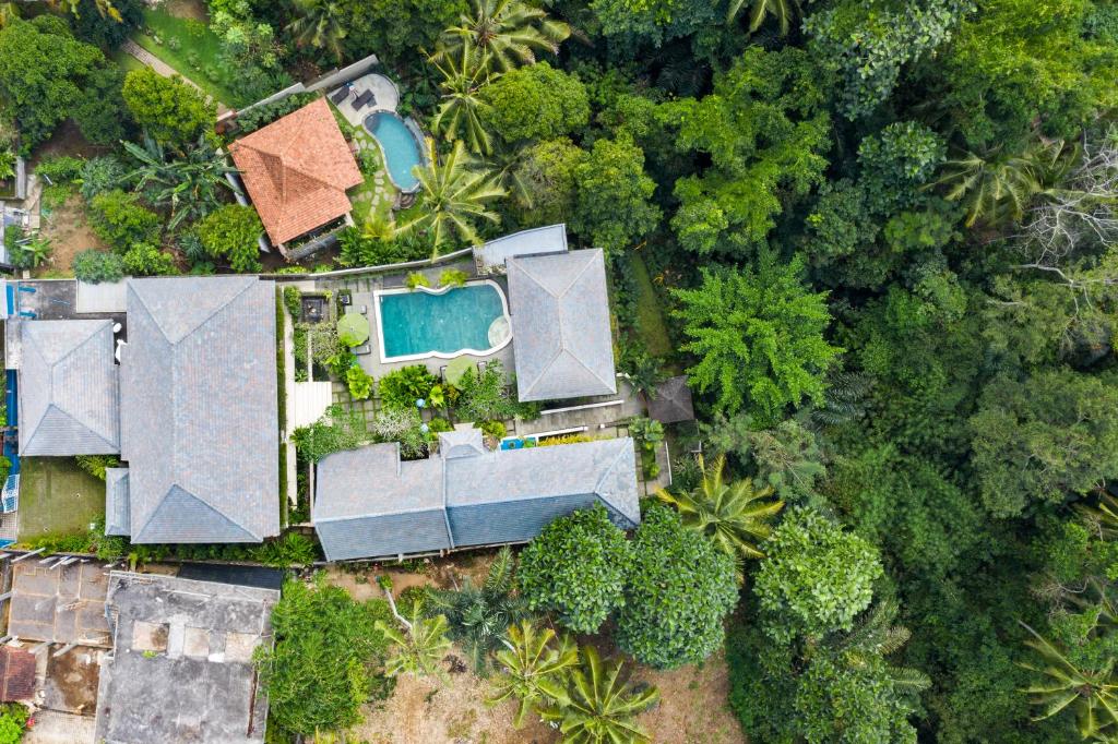 Bazén v ubytování Kano Sari Ubud Villas nebo v jeho okolí