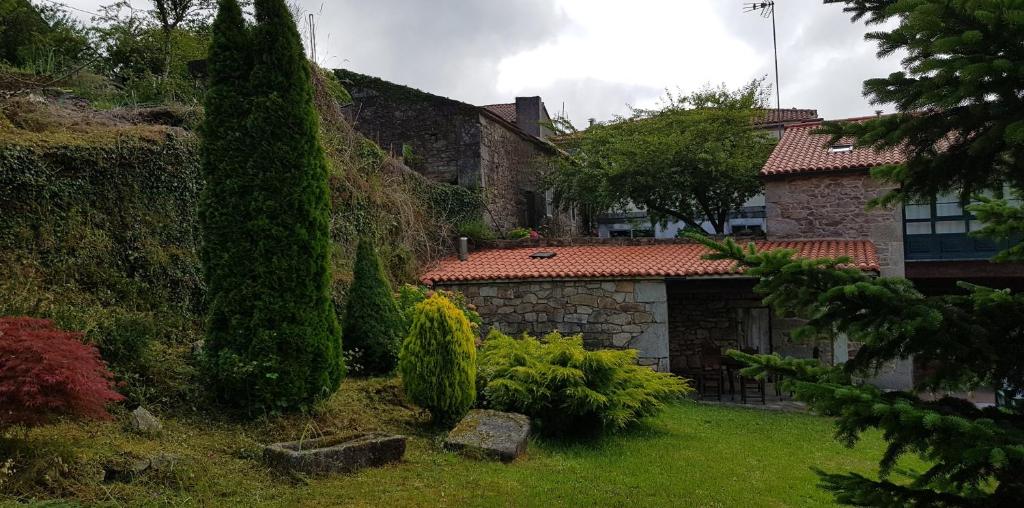 Vonkajšia záhrada v ubytovaní Casa de Lela