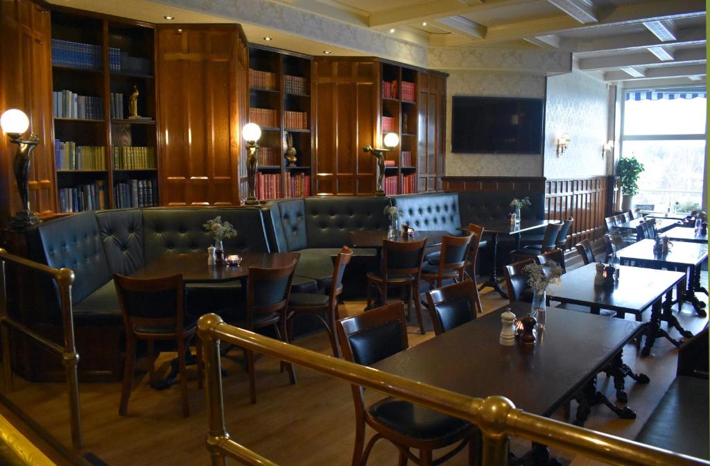 Posezení v ubytování First Hotel Bengtsfors