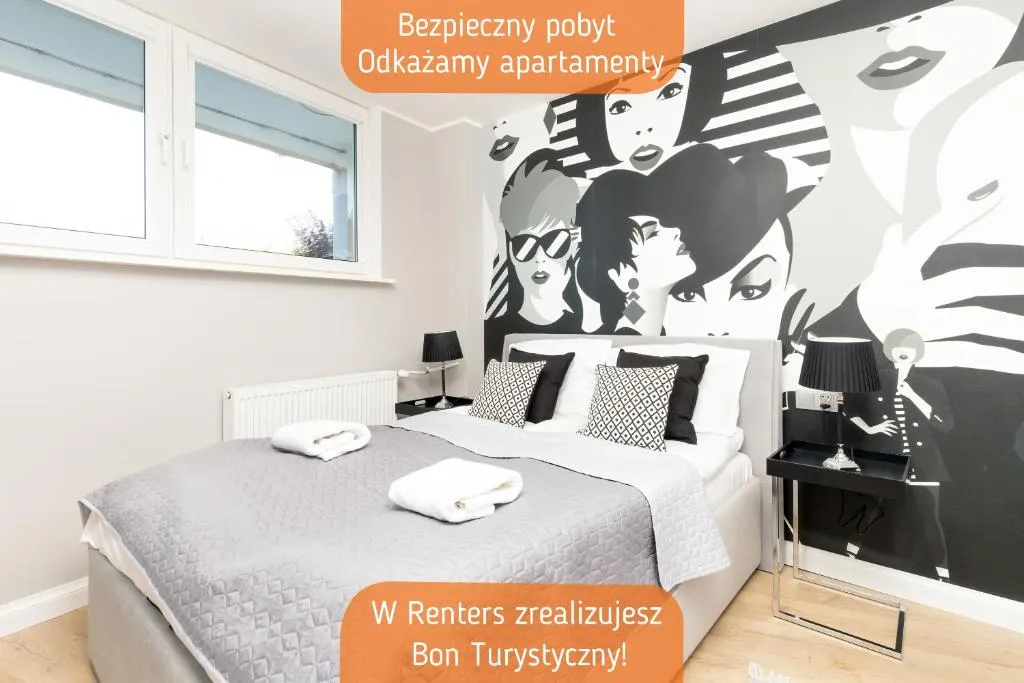 Apartament Wyzwolenia Gdańsk Nowy Port by Renters, Gdansk, Poland