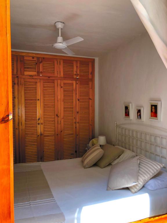 Postel nebo postele na pokoji v ubytování Duplex Son Parc Best Sea Views