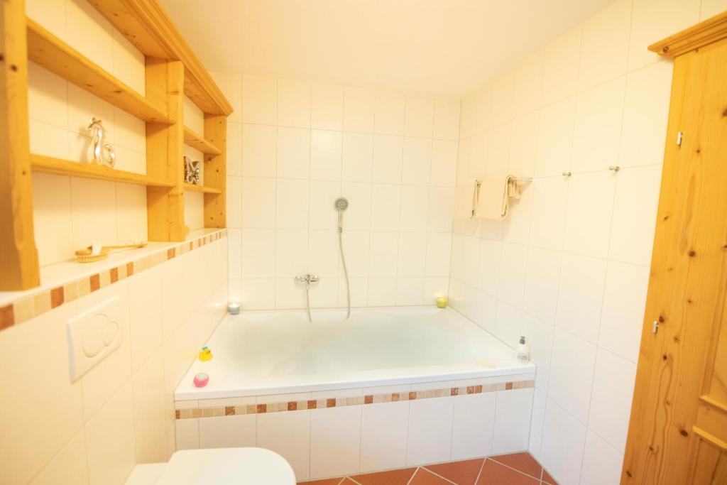Kúpeľňa v ubytovaní Alpchalet Tirol