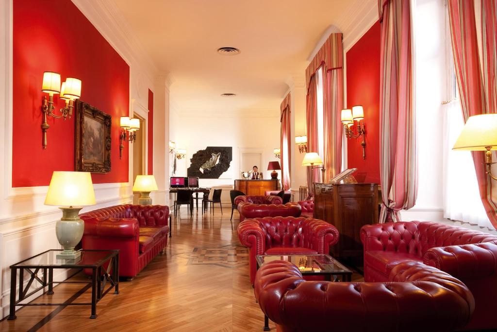 Posezení v ubytování Hotel Nord Nuova Roma