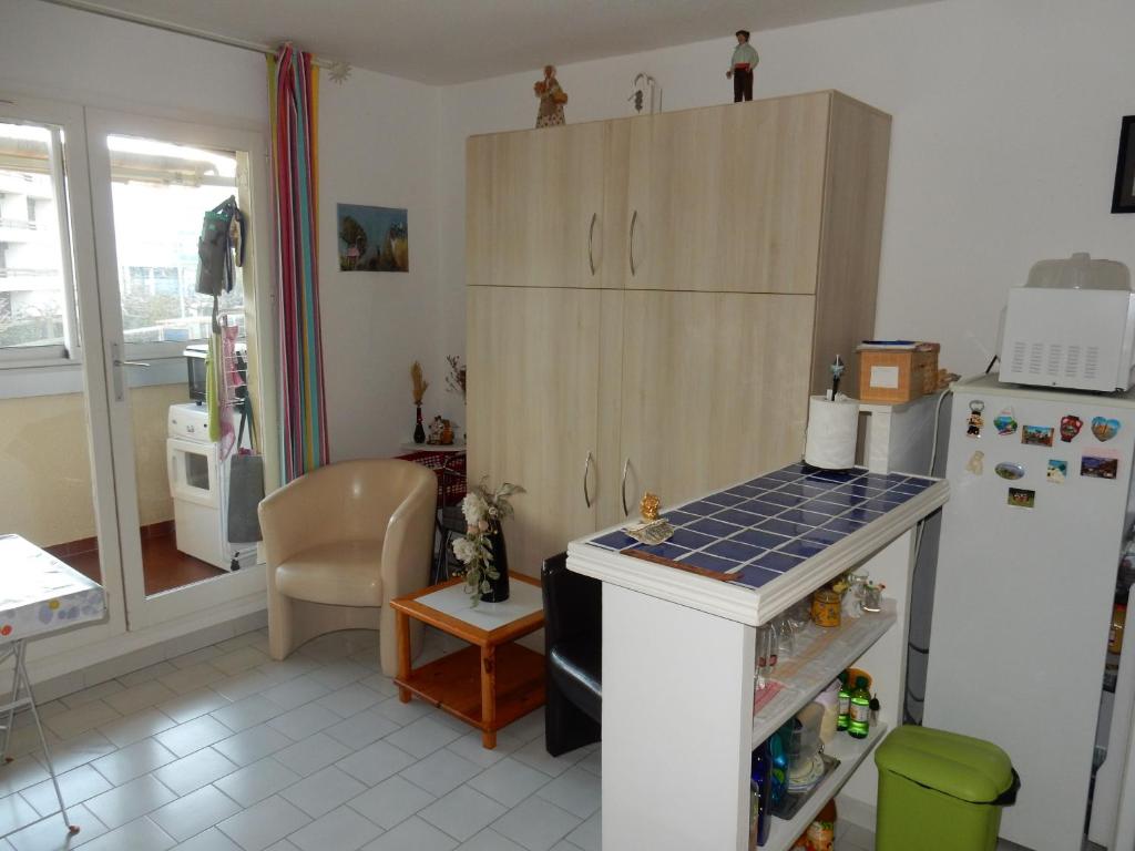 Studio vue partielle mer proche plage Camargue village