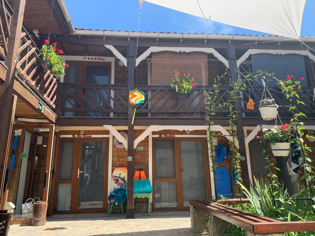 Budova, kde se hostel nachází