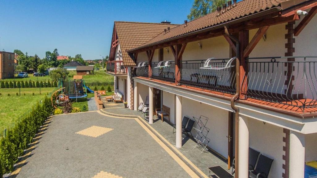 Budova, kde se ubytování v soukromí nachází