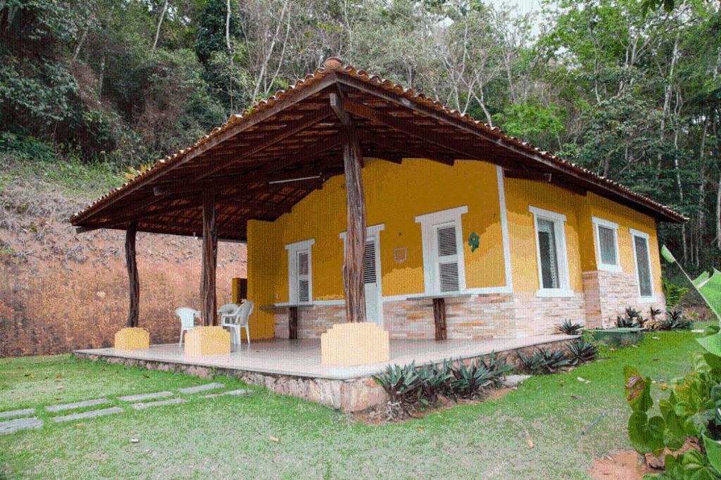 O edifício onde o hotel está situado