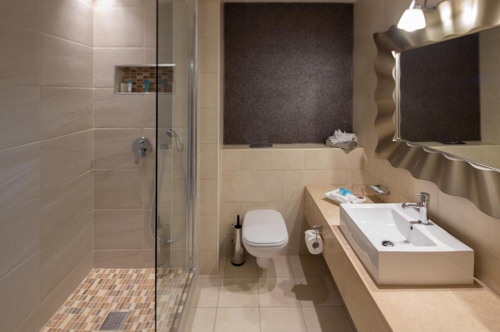 Koupelna v ubytování Hotel Kilkenny