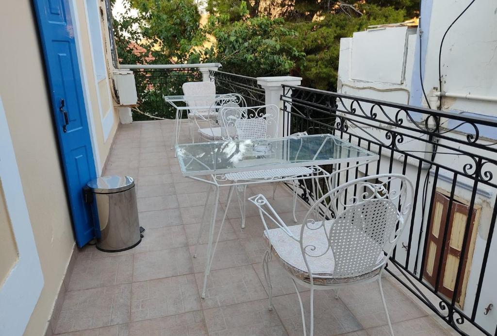 Balkón nebo terasa v ubytování Anastasia Hotel