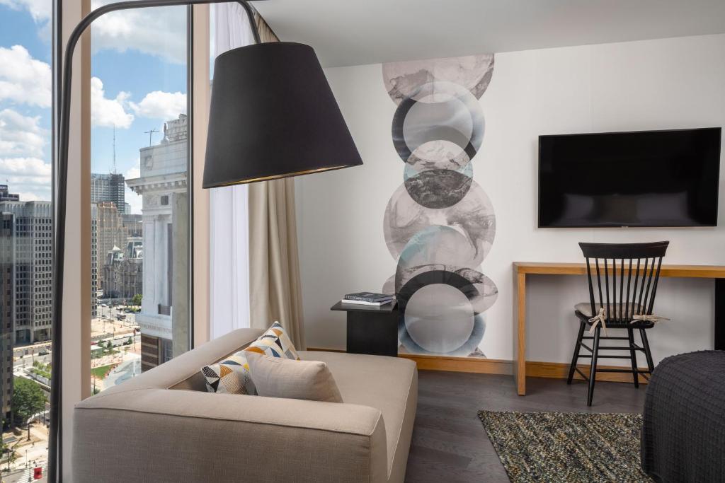 The Windsor Suites Philadelphia - Skyline Club Level Dubbele Koningin