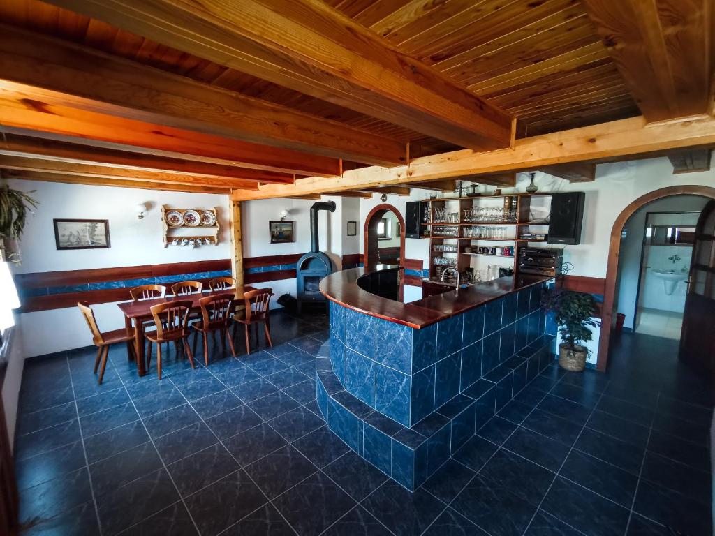 Lounge nebo bar v ubytování U Matůšků