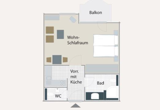 Ringhotel Hohe Wacht - One-Bedroom Apartment