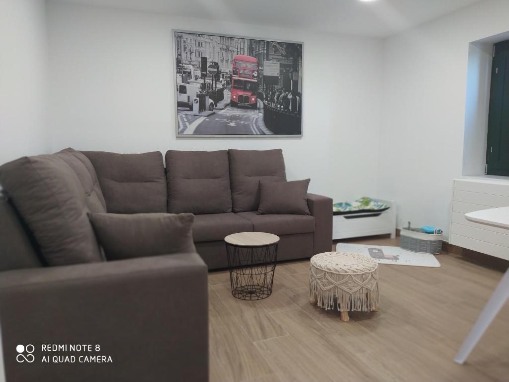 Posezení v ubytování Huellas Albergue-Turístico