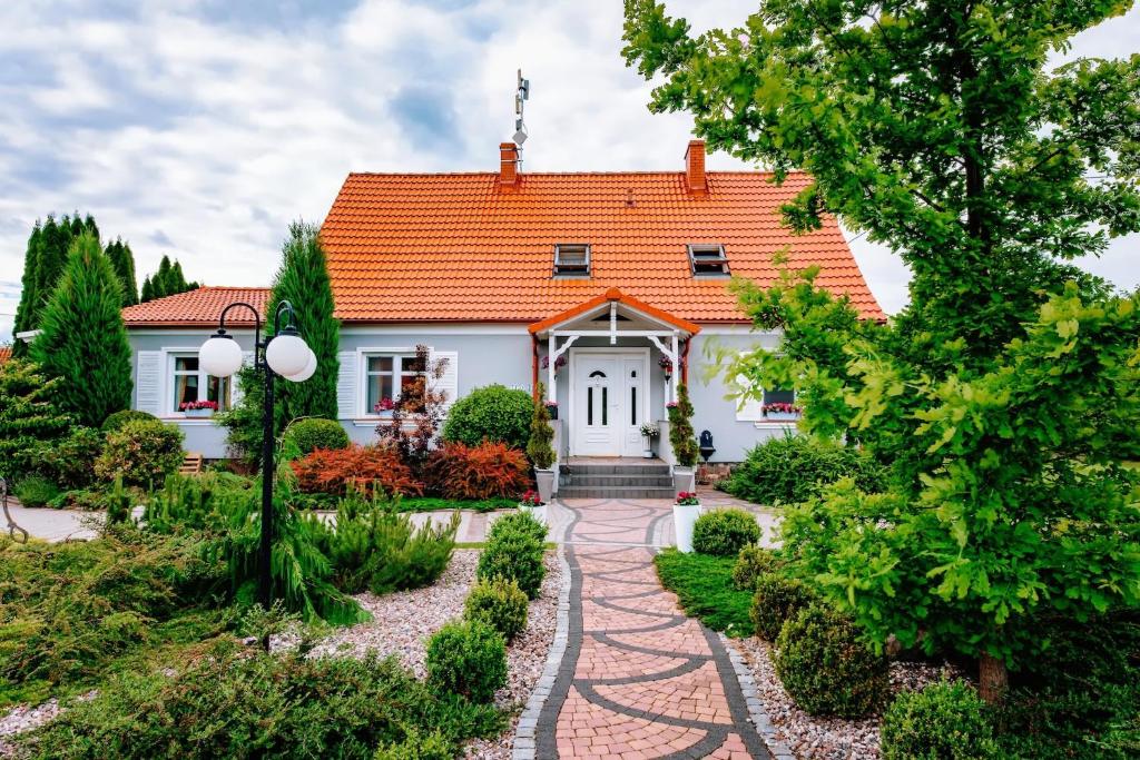 Vonkajšia záhrada v ubytovaní Siedlisko Tros