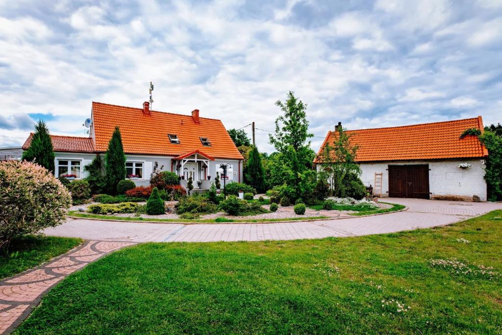 Vonkajšia záhrada v ubytovaní Siedlisko Tros