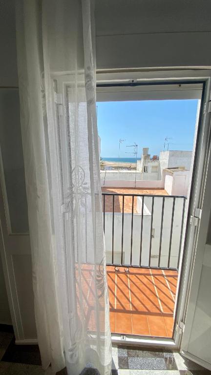 Balkón nebo terasa v ubytování Piso en Conil con Vistas al mar