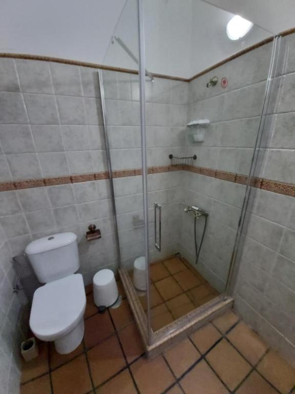 Koupelna v ubytování Casa los Abuelos