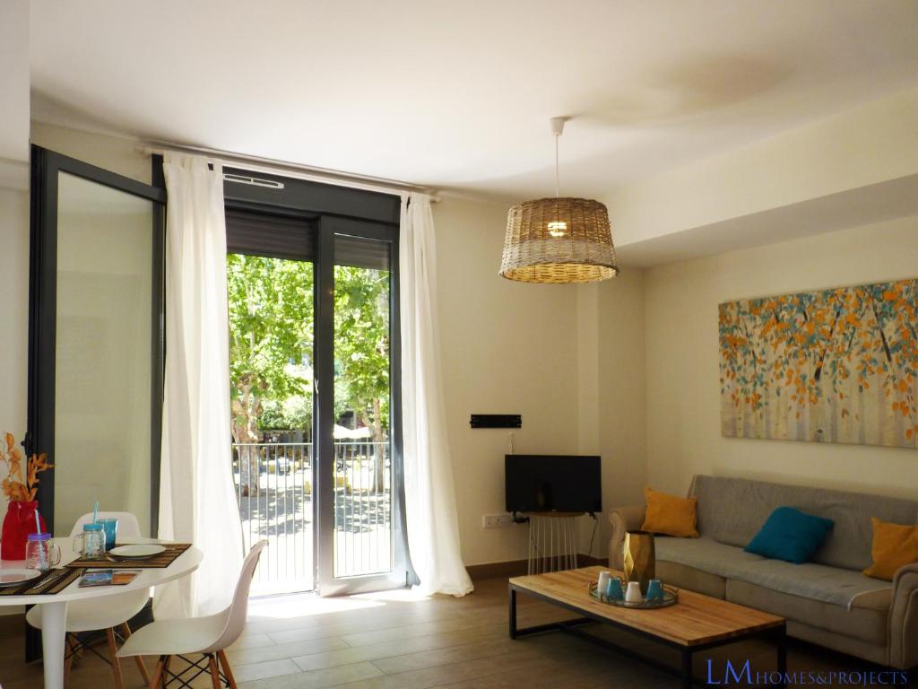 Posedenie v ubytovaní ALAMEDA SQUARE APARTMENT