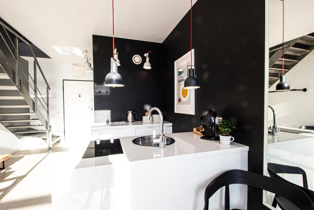 Fotografia z galérie ubytovania Qbik Loft Modern Apartment vo Varšave