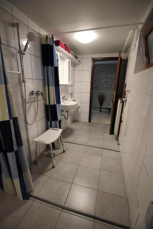 Koupelna v ubytování Ferienwohnung Mira