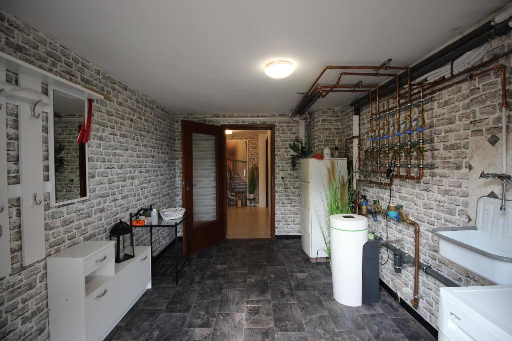 Koupelna v ubytování Ferienwohnung Mira
