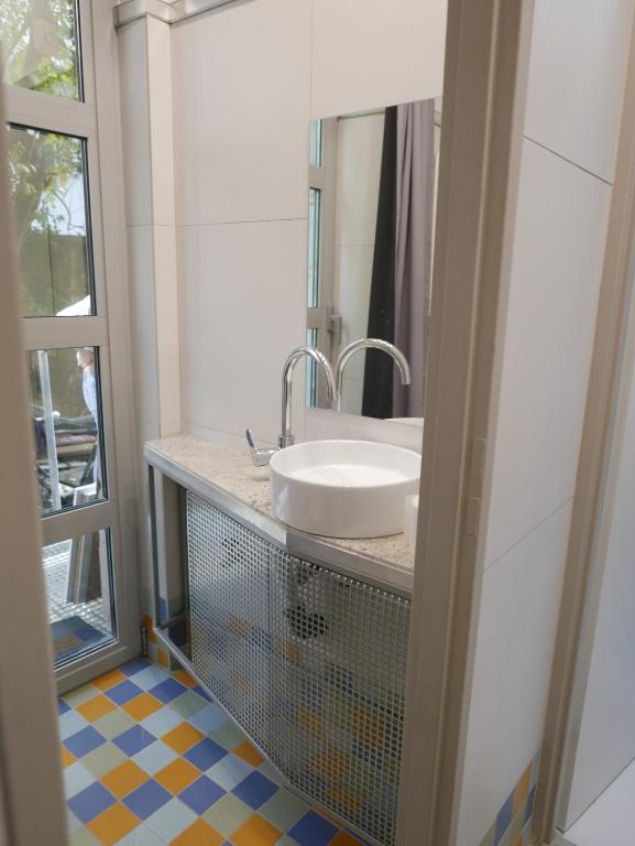 Kúpeľňa v ubytovaní ROOMS BYTOM