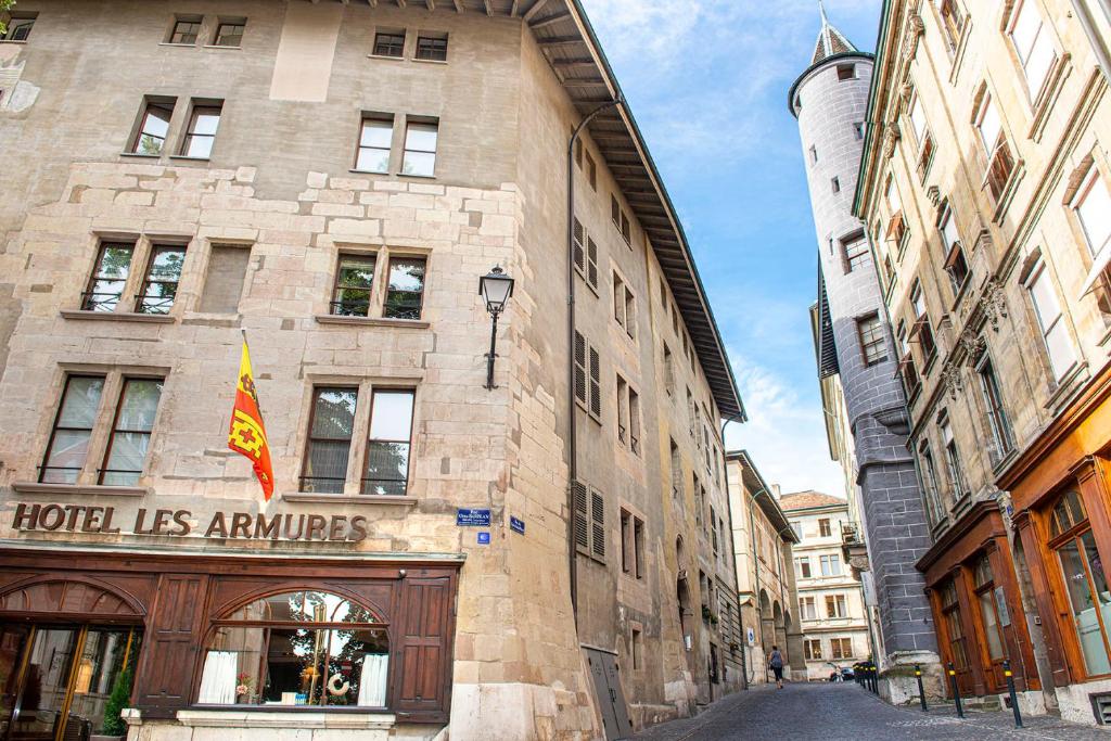 Fotografie z fotogalerie ubytování Hôtel Les Armures v Ženevě