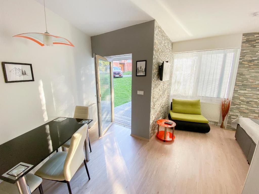 Posezení v ubytování Miky Apartmán Klínovec