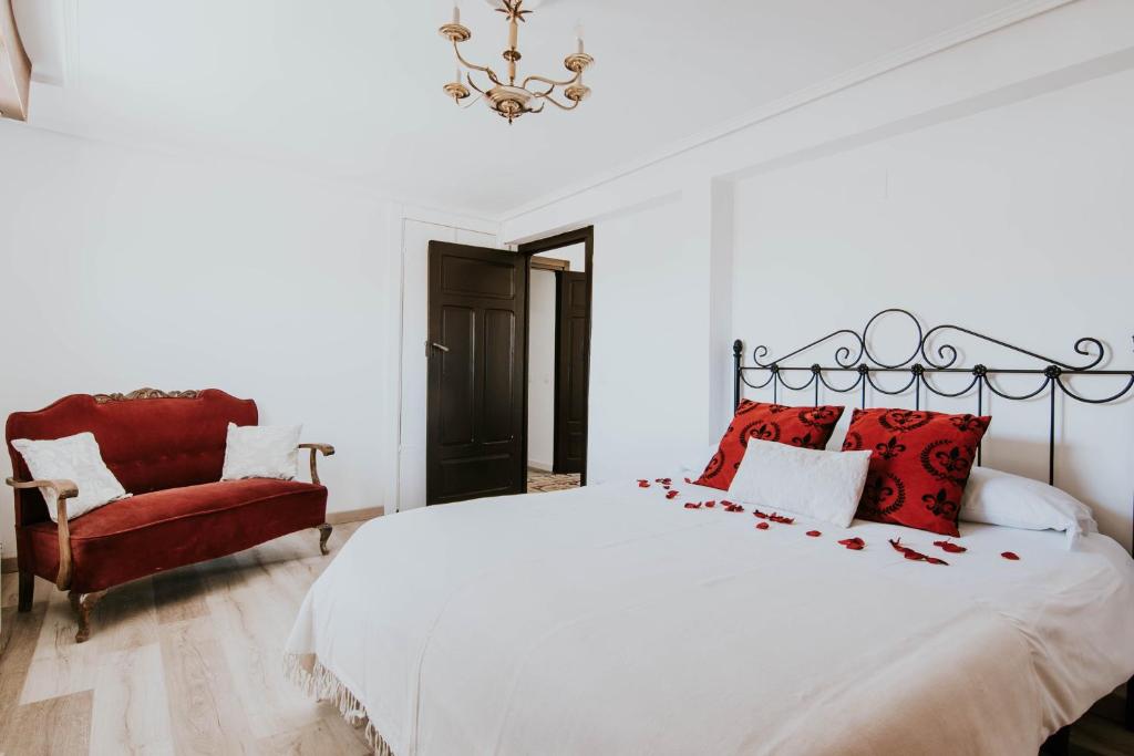 Ένα ή περισσότερα κρεβάτια σε δωμάτιο στο Villa Carpe Diem