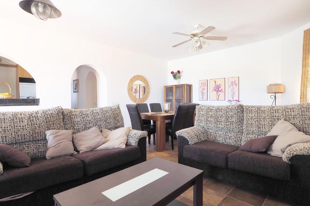 Posezení v ubytování Casa Soleada