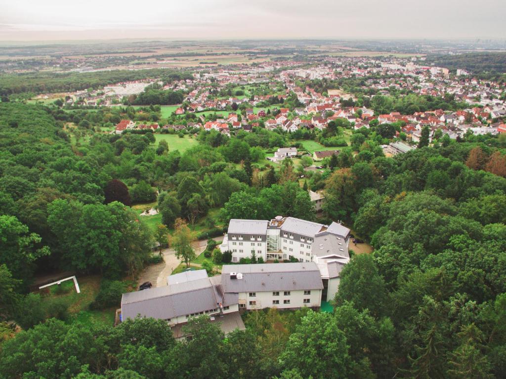 Letecký snímek ubytování TaunusTagungsHotel