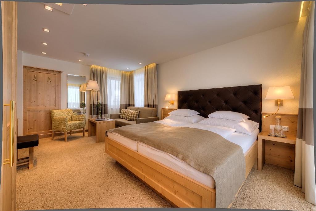 Postel nebo postele na pokoji v ubytování Hotel Palin