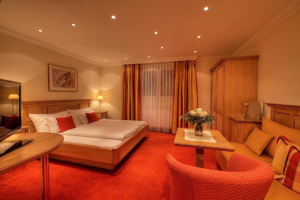 Postel nebo postele na pokoji v ubytování Hotel Palin