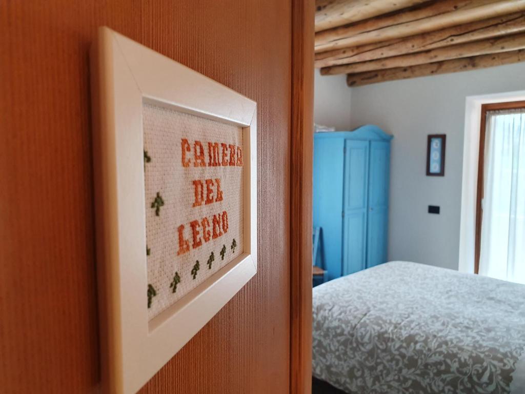 Postel nebo postele na pokoji v ubytování BB IL CIPPO