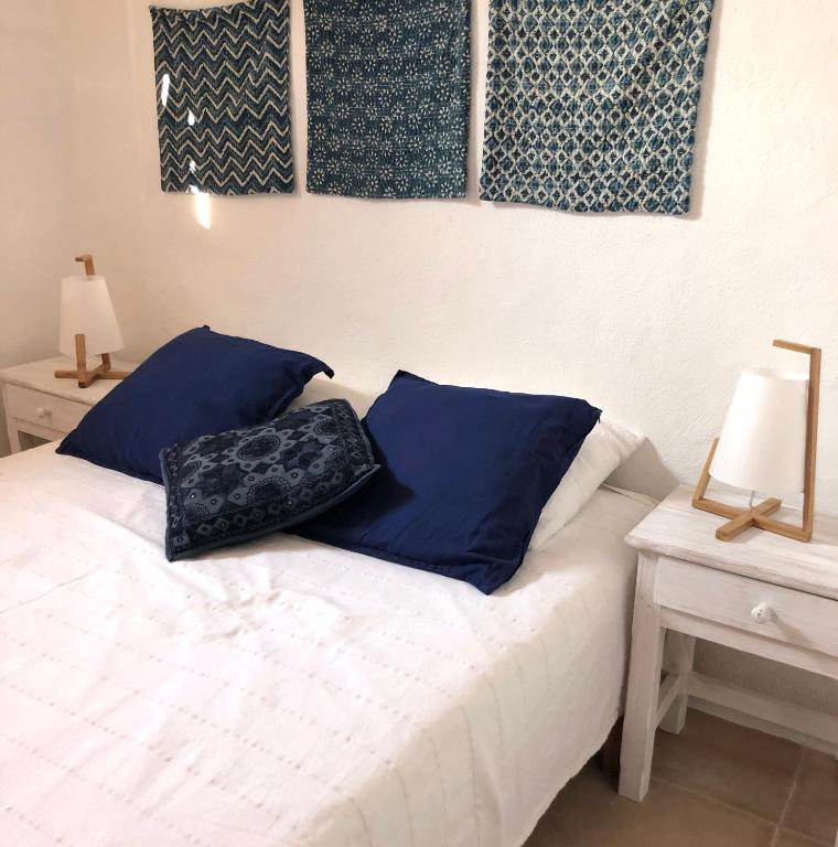 Postel nebo postele na pokoji v ubytování Duplex Son Parc Best Sea Views