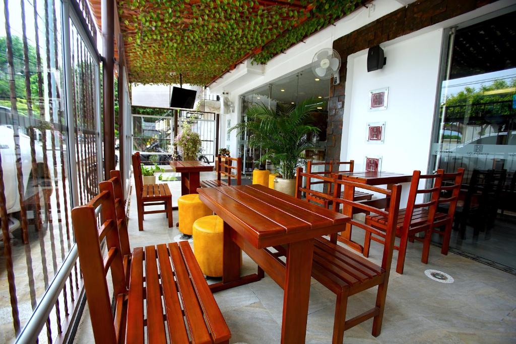 Restaurace v ubytování Hotel Ucla Center