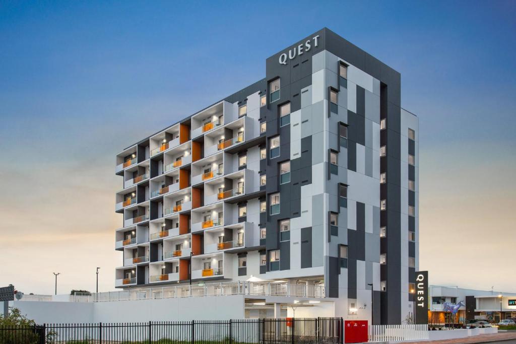 an architectural rendering of a apartment building at Quest Perth Ascot in Perth