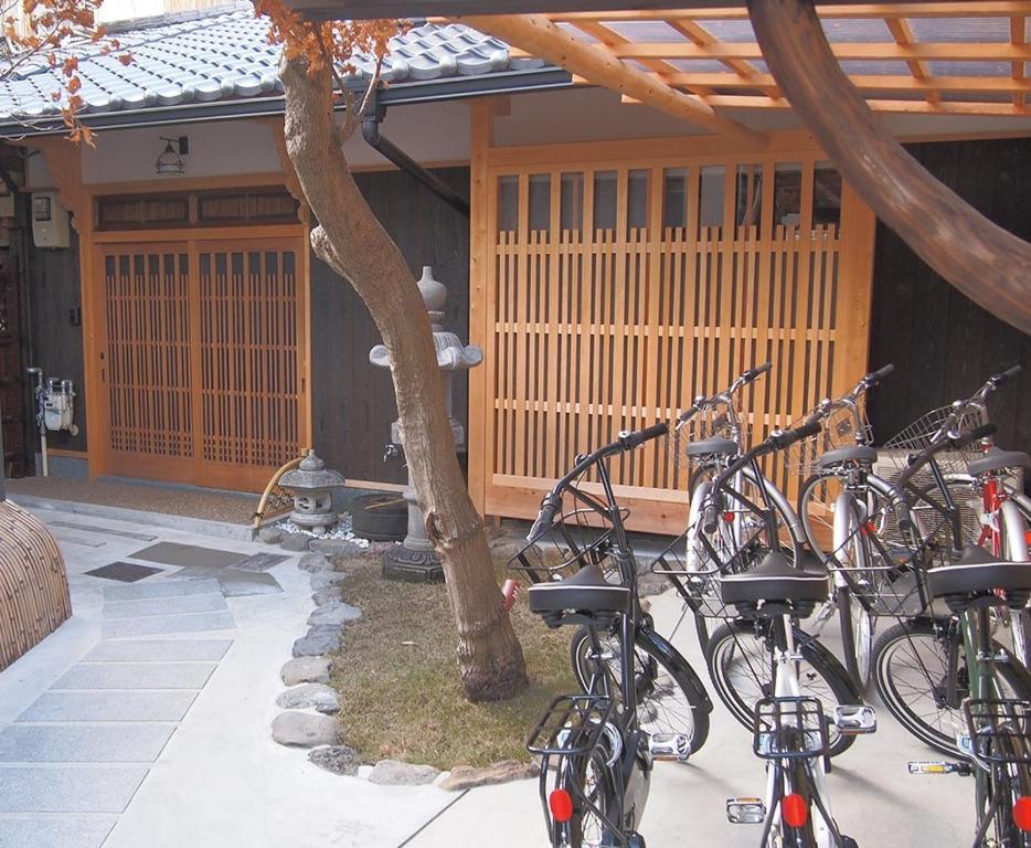 Jízda na kole v ubytování Machiya Kyoto Shogoin nebo okolí