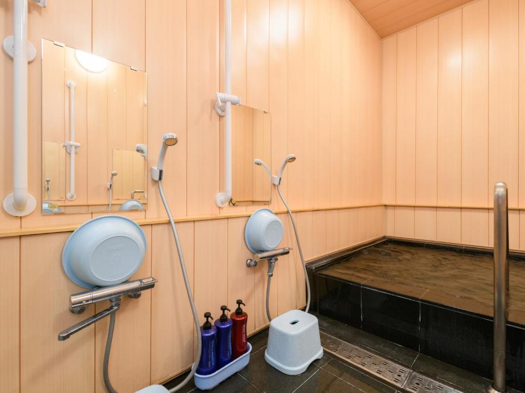 Koupelna v ubytování Tabist Asanokan Annex Iroha Ise