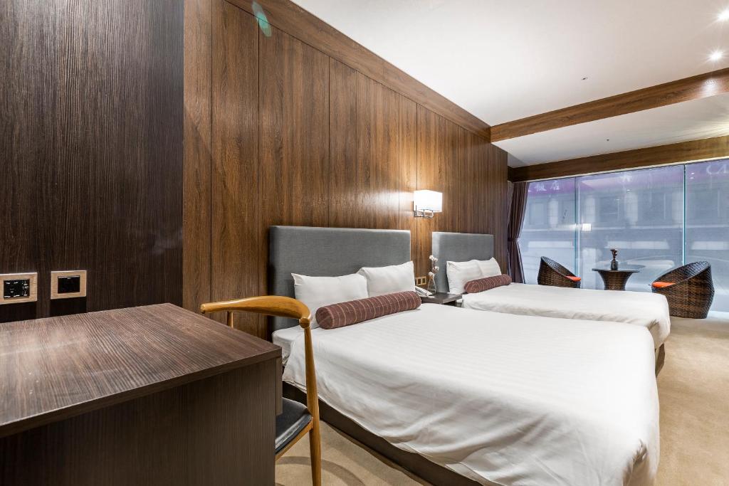 Postel nebo postele na pokoji v ubytování Mayer Inn