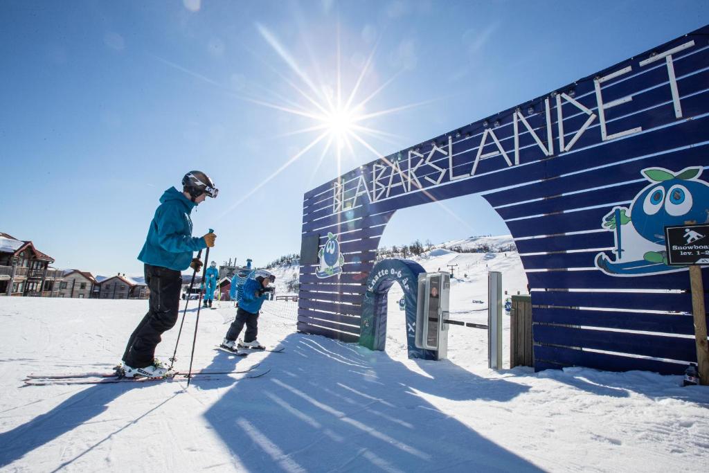 Lägenheter Hamrafjället Tänndalen зимой