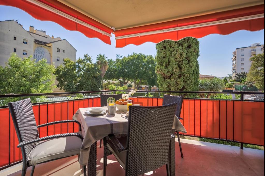 Balkón alebo terasa v ubytovaní Sur Suites Alhambra
