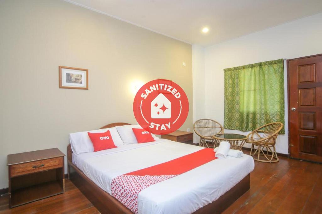 Katil atau katil-katil dalam bilik di OYO 89537 Fairy Garden Resort