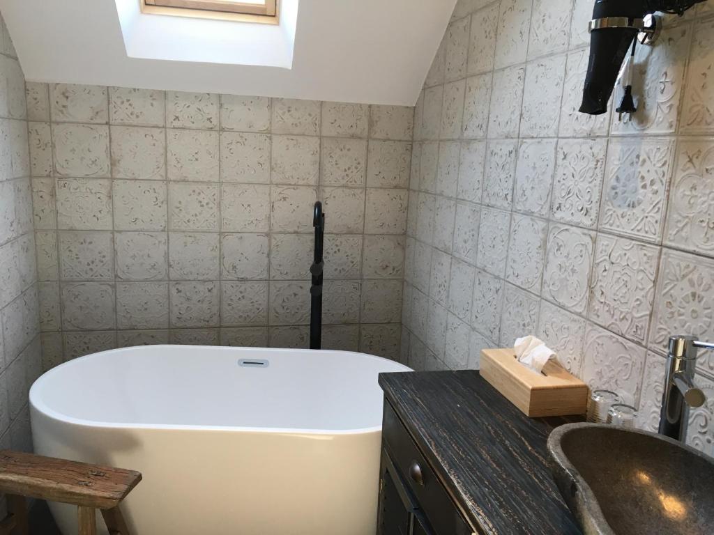 Koupelna v ubytování Boutique Hotel B&B Fleurie