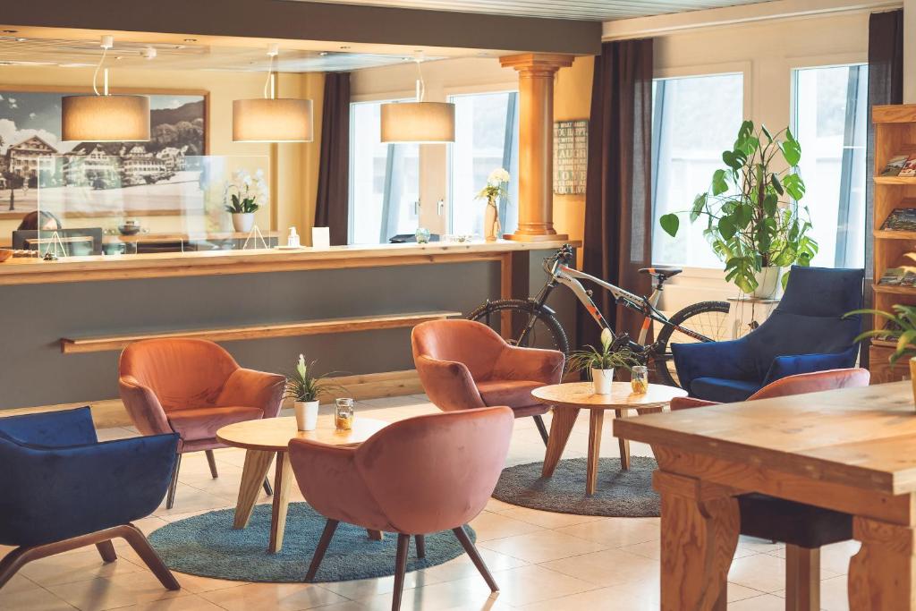 Posezení v ubytování Tailormade Hotel STANS SÜD